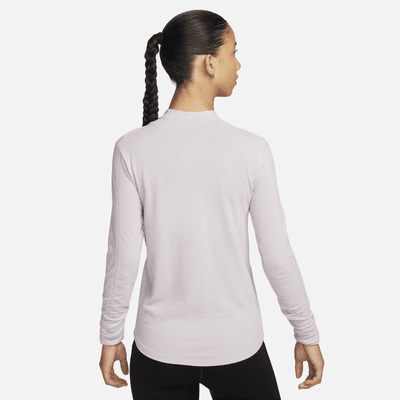 Haut de running à manches longues et col montant Dri-FIT Nike Swift pour femme