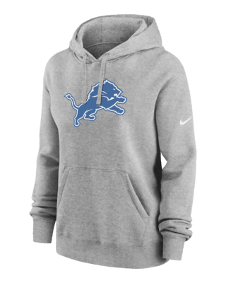 Женское худи Detroit Lions Club Nike NFL Pullover Hoodie