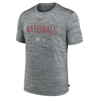 Lids Washington Nationals Nike Authentic Collection Velocity Performance  Practice T-Shirt