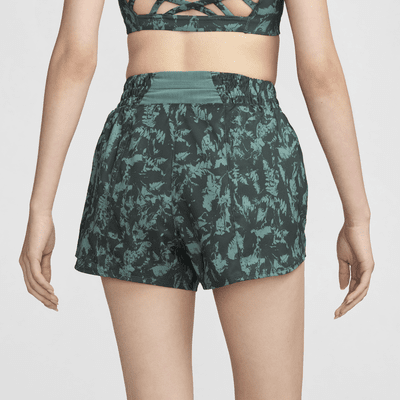 Nike One Women's Dri-FIT High-Waisted Brief-Lined 7.5cm (approx.) Printed Shorts