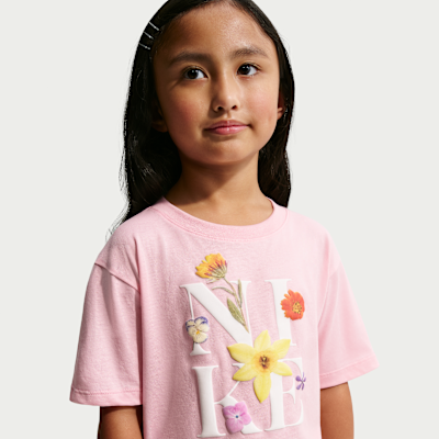 Conjunto de 2 piezas Tempo Dri-FIT para niños talla pequeña Nike Spring Into Floral