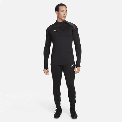 Maglia da calcio per allenamento con zip a metà lunghezza Dri-FIT Nike Strike – Uomo