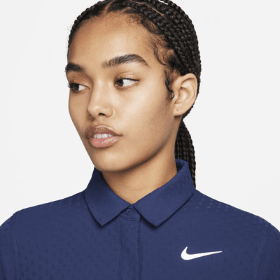 Dámská golfová polokošile Nike Tour Dri-FIT ADV s krátkým rukávem