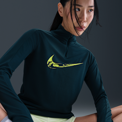 Nike Swoosh Women's Dri-FIT 1/4-Zip Running Mid Layer