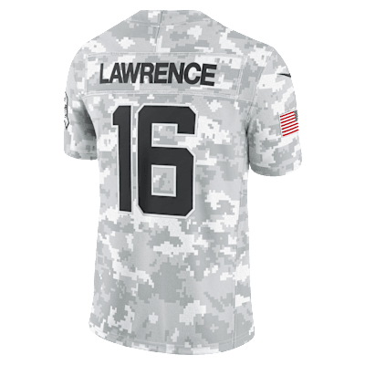 Trevor Lawrence Jacksonville Jaguars Salute to Service Men's Nike Dri-FIT NFL Limited Jersey