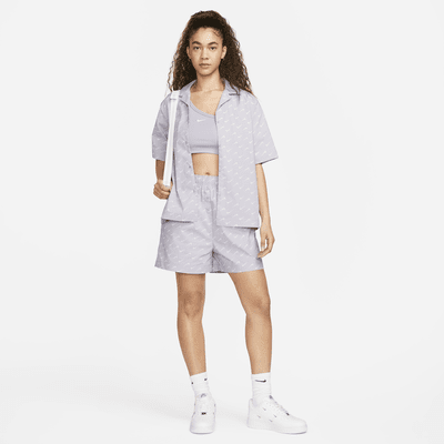 Shorts de tejido Woven de tiro alto para mujer Nike Sportswear Everyday Modern