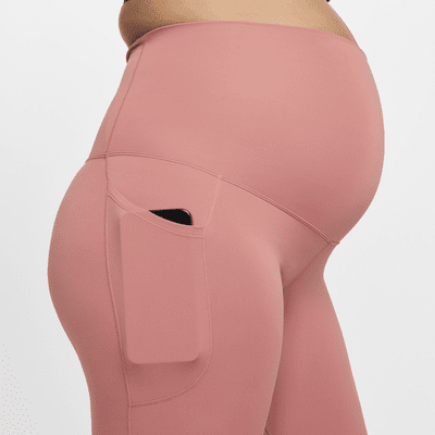 Leggings de maternidad de tiro alto de 7/8 con bolsillos para mujer Nike (M) One