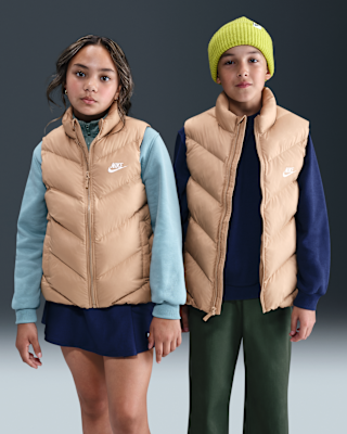 Детская безрукавка Nike Sportswear All Day Play Big Kids' Therma-FIT Loose-Fit Puffer Vest