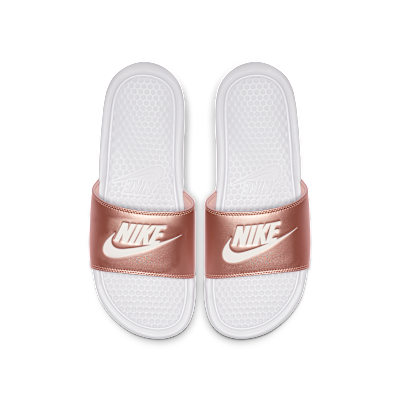 nike benassi print slides women's