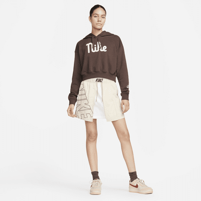 Nike Sportswear Club Fleece Women's Oversized Cropped Hoodie