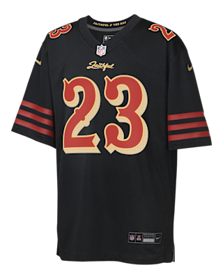 Детские джерси Christian McCaffrey San Francisco 49ers Rivalries Collection Big Kids' Nike NFL Game Jersey