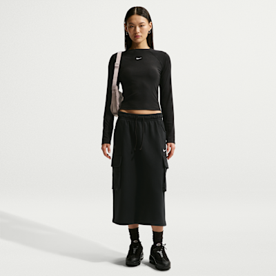 Nike Sportswear Chill Knit Women's Tight Long-Sleeve Ribbed Top