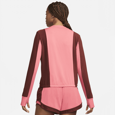 Prenda de capa media de running para mujer Nike Dri-FIT Icon Clash