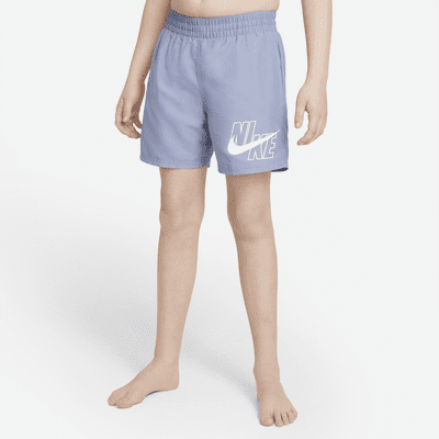 nike swimming swoosh print lap short