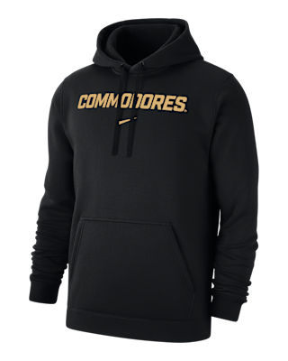 Мужское худи Vanderbilt Club Fleece Nike College Pullover Hoodie