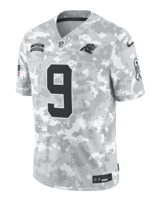 Мужские джерси Bryce Young Carolina Panthers Salute to Service Nike Dri-FIT NFL Limited Jersey