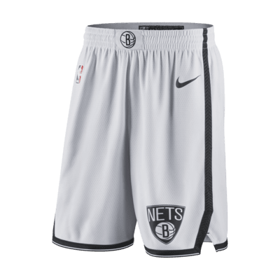 New Brooklyn Nets White Retro Men Basketball Shorts UAE