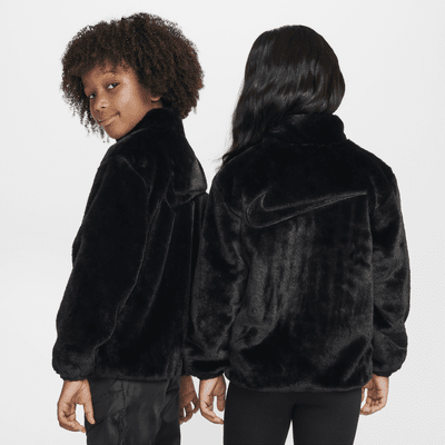 Nike Little Kids' Faux Fur Jacket