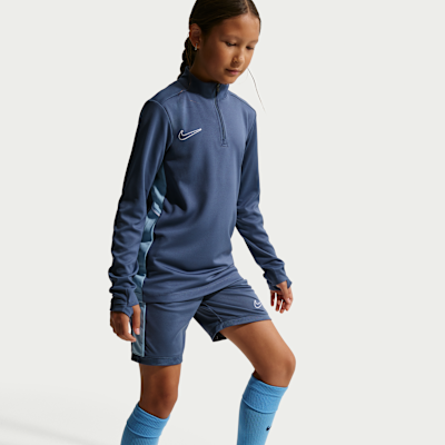 Shorts de fútbol de tejido Knit Dri-FIT para niños talla grande Nike Academy