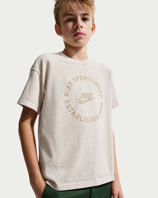 Детская футболка Nike Sportswear Big Kids'