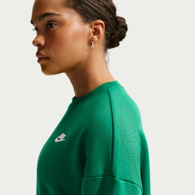 Sudadera de cuello redondo holgada para mujer Nike Sportswear Club Fleece
