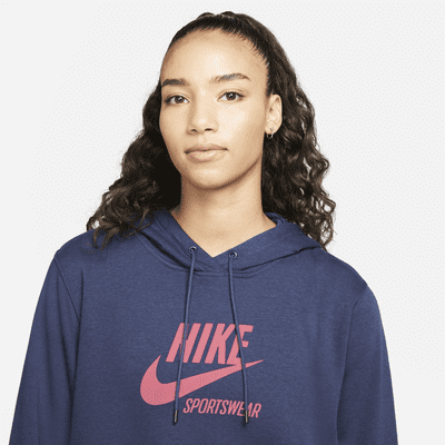Sudadera con gorro de tejido Fleece para mujer Nike Sportswear Heritage