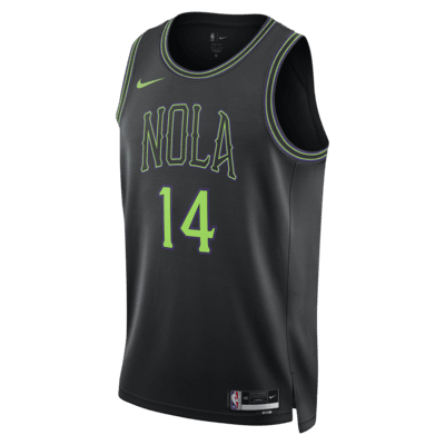 Jersey Nike Dri-FIT Swingman de la NBA para hombre Brandon Ingram New Orleans Pelican City Edition 2023/24