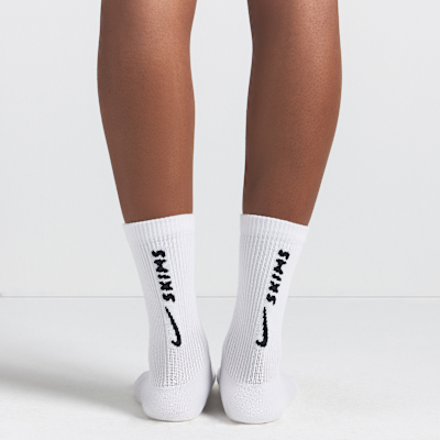 NikeSKIMS Women's Dri-FIT Crew Socks (3 Pairs)