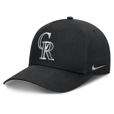 Colorado Rockies Rise Men's Nike Dri-FIT MLB A-Frame Trucker Adjustable Hat from Nike - $40