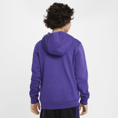 Los Angeles Lakers ClubNike Nike NBA-fleecehoodie voor kids