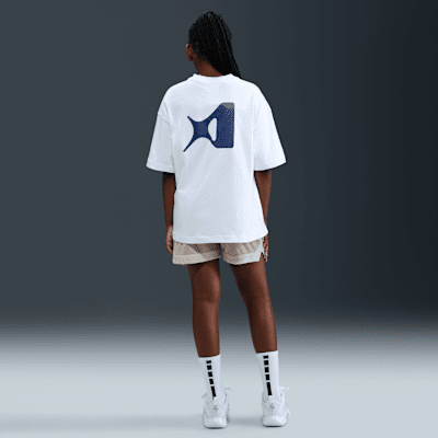 Shorts de básquetbol Dri-FIT para niños talla grande A'ja Wilson