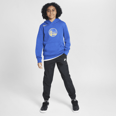 Golden State Warriors Club Nike NBA-fleecehoodie voor kids