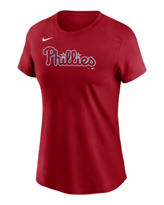  Camiseta gráfica para mujer Philadelphia Phillies, Rojo - :  Ropa, Zapatos y Joyería