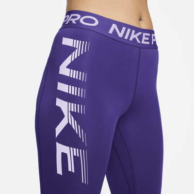 Leggings con gráfico de tiro medio de 7/8 para mujer Nike Pro