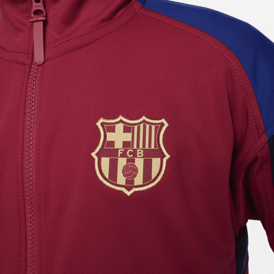 F.C. Barcelona Academy Pro Third Older Kids' Nike Dri-FIT Football Knit Jacket