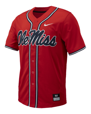 Мужские джерси Ole Miss Nike College Replica Baseball Jersey