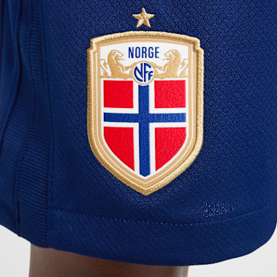 Noorwegen 2025/26 Stadium Thuis Nike Dri-FIT replicavoetbalshorts voor kids