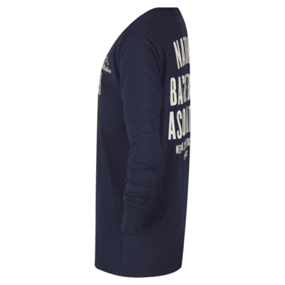 T-shirt z długim rękawem dla dużych dzieci Team 31 Courtside Nike NBA