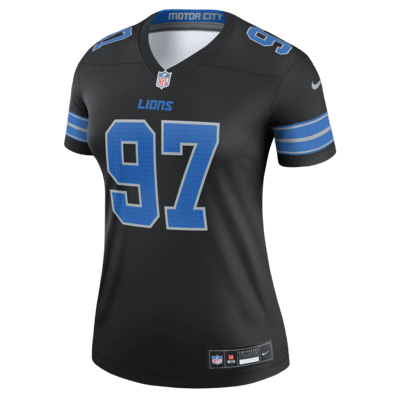 Jersey de la NFL Nike Dri-FIT Legend para mujer Aidan Hutchinson Detroit Lions