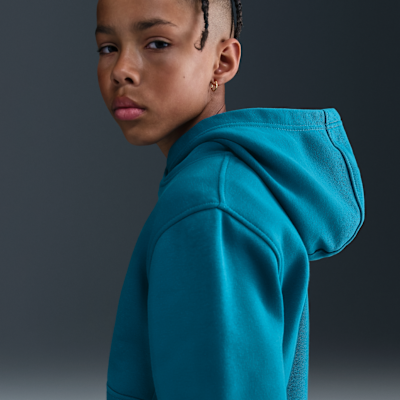 Bluza z kapturem dla dużych dzieci Nike Sportswear Club Fleece