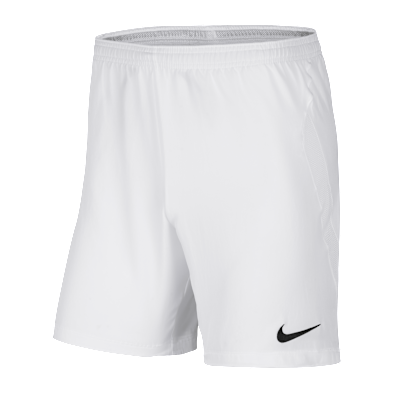 white nike soccer shorts