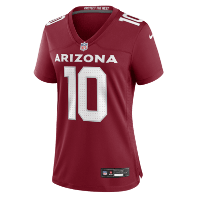 Nike Arizona Cardinals No10 DeAndre Hopkins White Women's Stitched NFL Vapor Untouchable Limited Jersey
