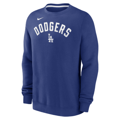 Los Angeles Dodgers Classic Men's Nike MLB Pullover Crew