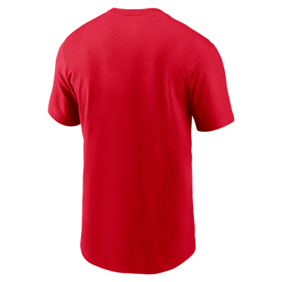 Playera universitaria Nike para hombre Georgia Primetime Arch Stack
