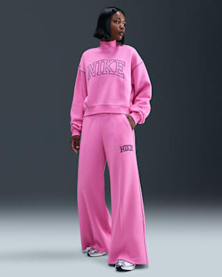 Женские  Nike Sportswear Phoenix Fleece Wide-Leg Sweatpants
