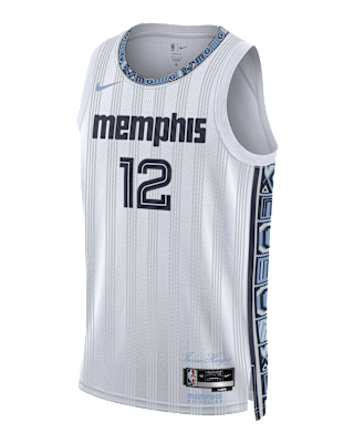 Мужские джерси Ja Morant Memphis Grizzlies City Edition Nike NBA Swingman Jersey