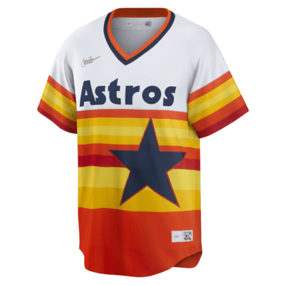 Camiseta de béisbol Cooperstown para hombre MLB Houston Astros (Jeff  Bagwell).