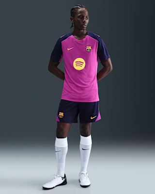 Мужские шорты FC Barcelona Strike Nike Dri-FIT Soccer Knit Shorts