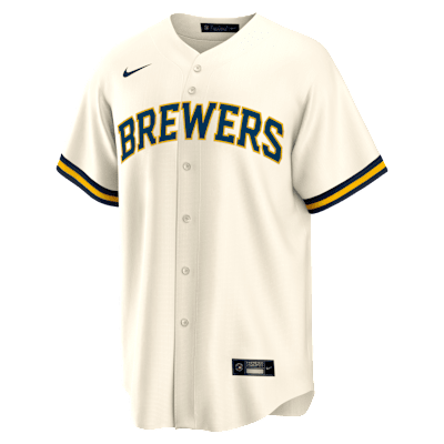 Rhys Hoskins Milwaukee Brewers Men's Nike MLB Replica Jersey