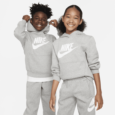 Sudadera con gorro para niños talla grande Nike Sportswear Club Fleece